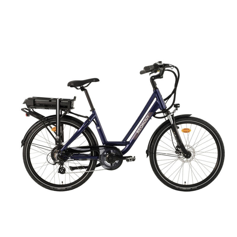 Vélo ville électrique - NEOMOUV Carlina Hydraulique - Dark Blue