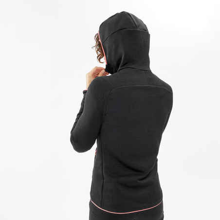 Moteriškas plonas žygių fliso džemperis „MH520“