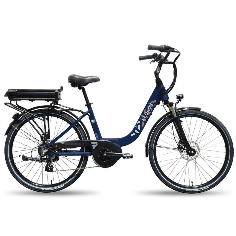 Vélo ville électrique - NEOMOUV Kalyso 2 Hydraulique - Bleu