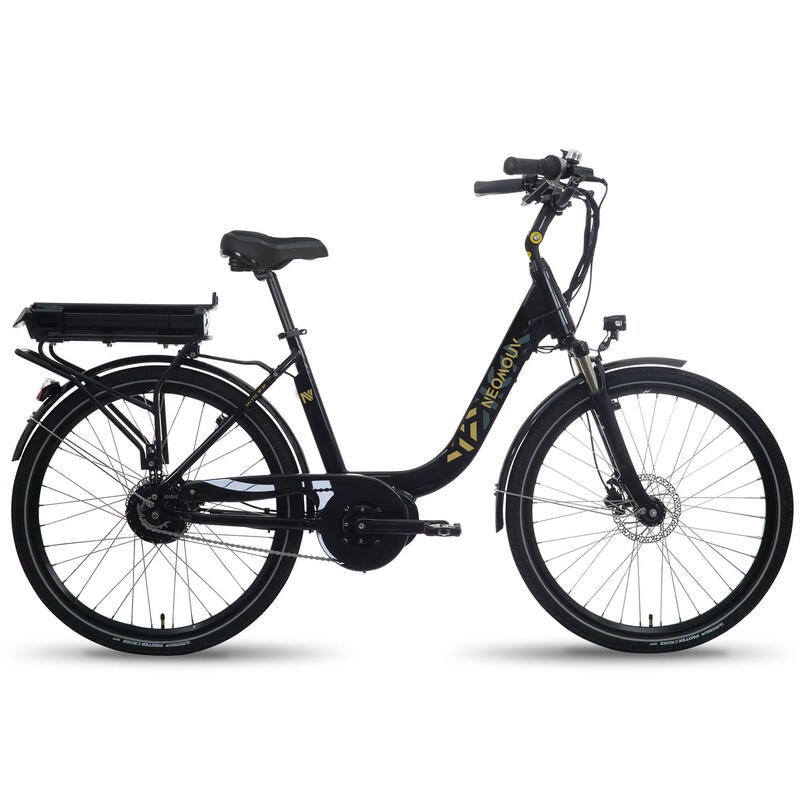 Vélo ville électrique - NEOMOUV Kalyso 2 Hydraulique Nexus 7 - Noir
