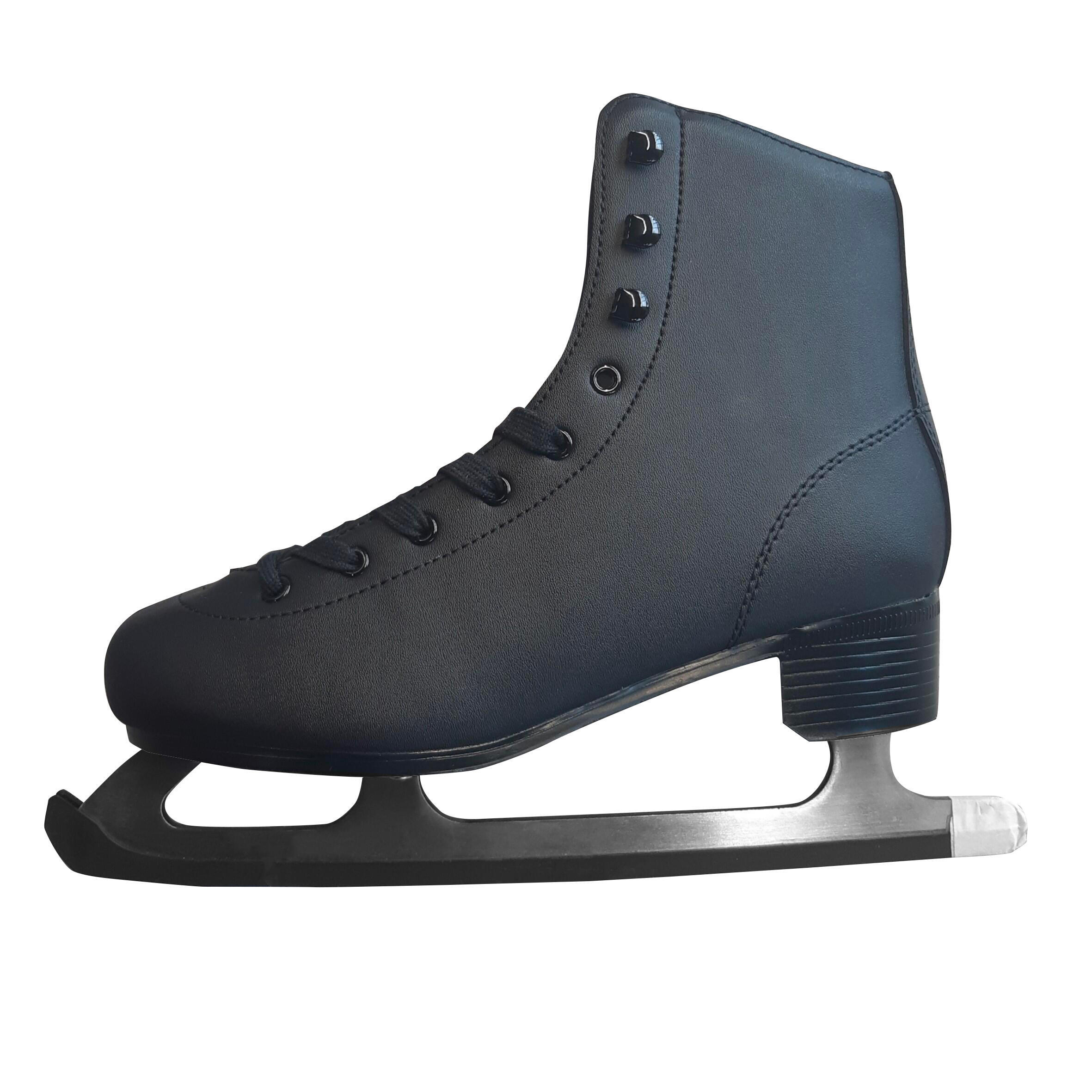 Women's and Girls' Ice Skates 100 - Black 2/2