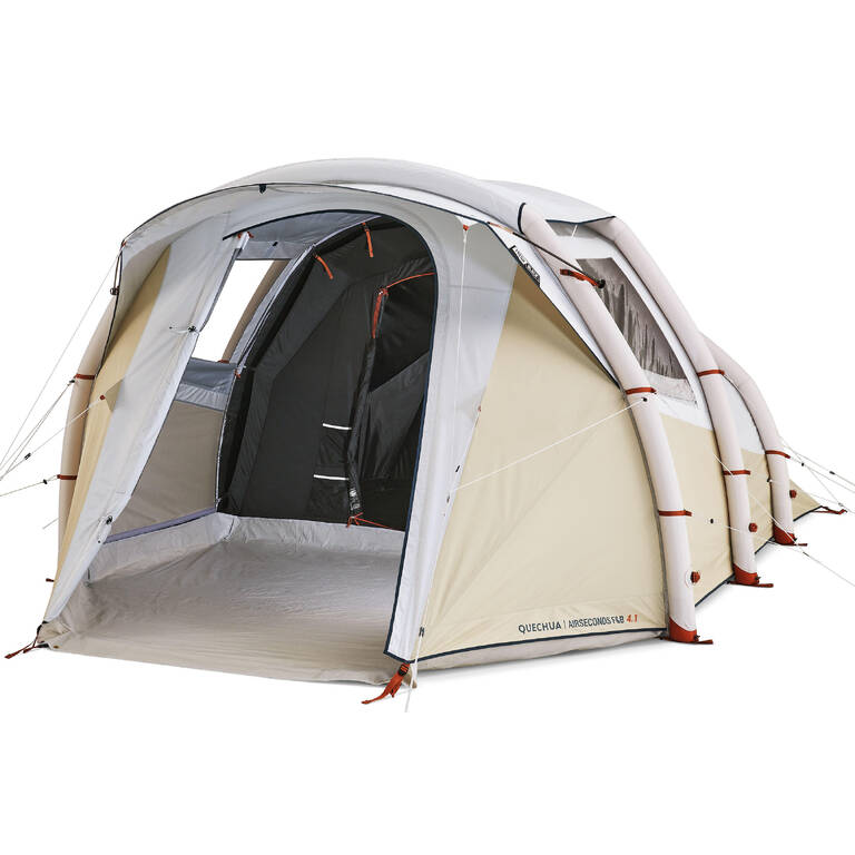 Tenda Berkemah Dapat Dipompa Air Seconds 4.1 F&B 4 Orang 1 Kamar