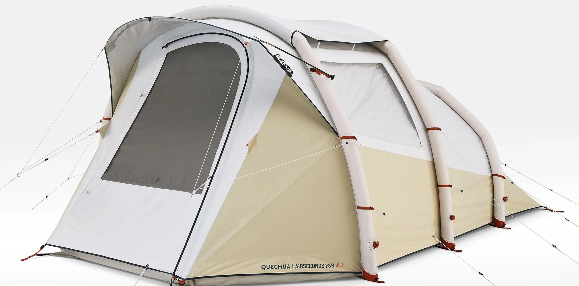 Inflatable air seconds 4.1 f&b camping tent - 4 person