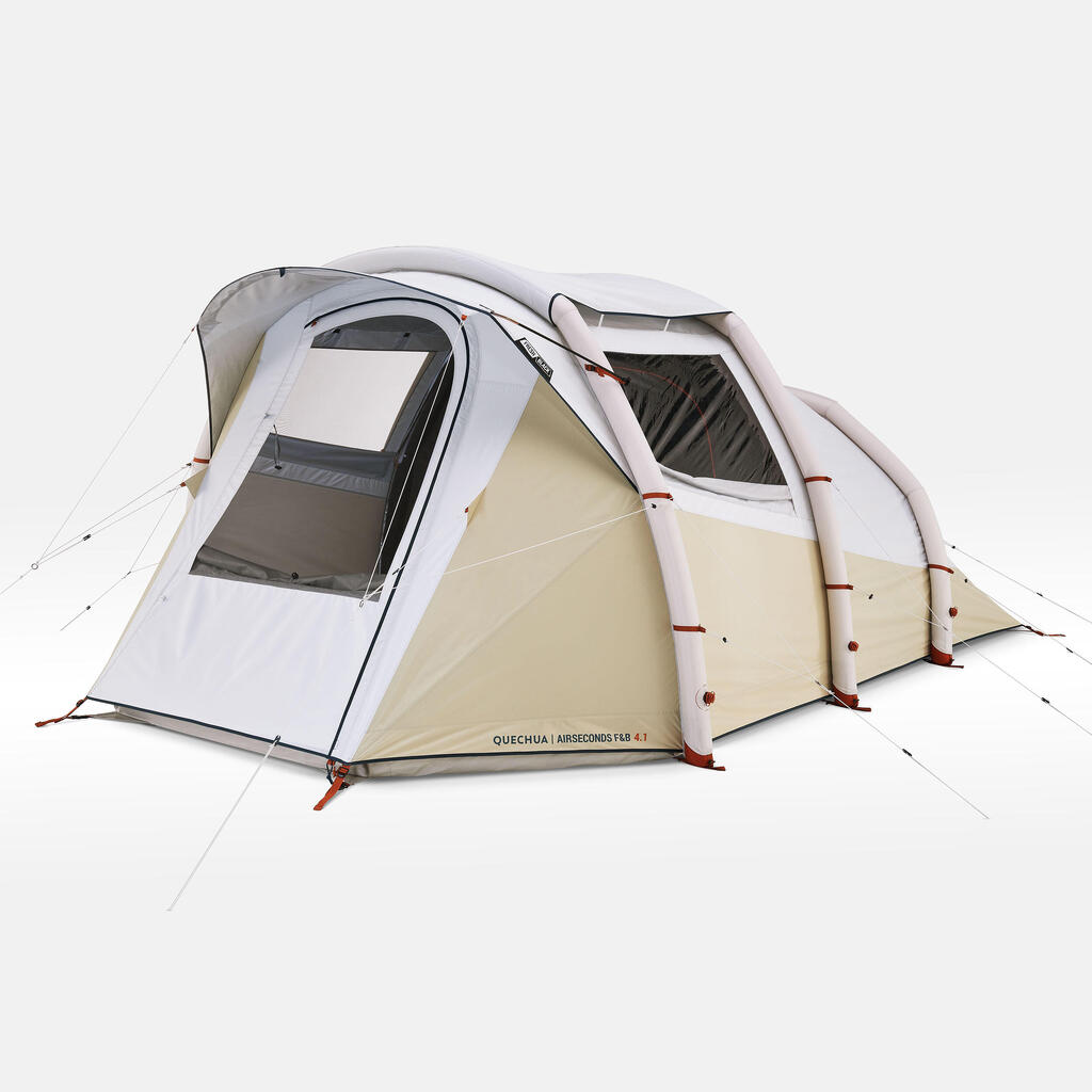Četrvietīga piepūšamā kempinga telts “Air Seconds 4.1 F&B” ar 1 guļamtelpu