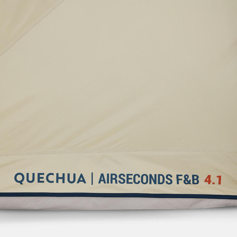 Familienzelt aufblasbar Fresh & Black - Air Seconds 4.1 für 4 Personen 1 Kabine 