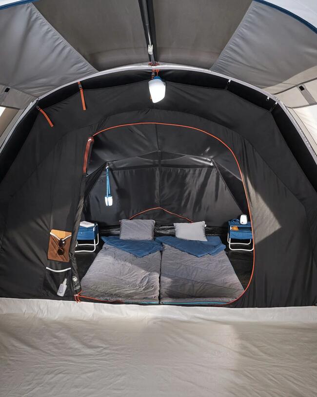 Tenda gonfiabile campeggio AIR SECONDS 4.1 Fresh&Black | 4 persone 1 Camera