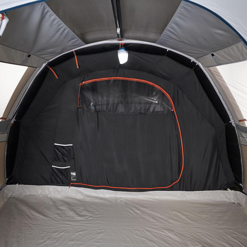 Cort camping 4 Persoane 1 Cameră gonflabil AIR SECONDS 4.1 Fresh&Black