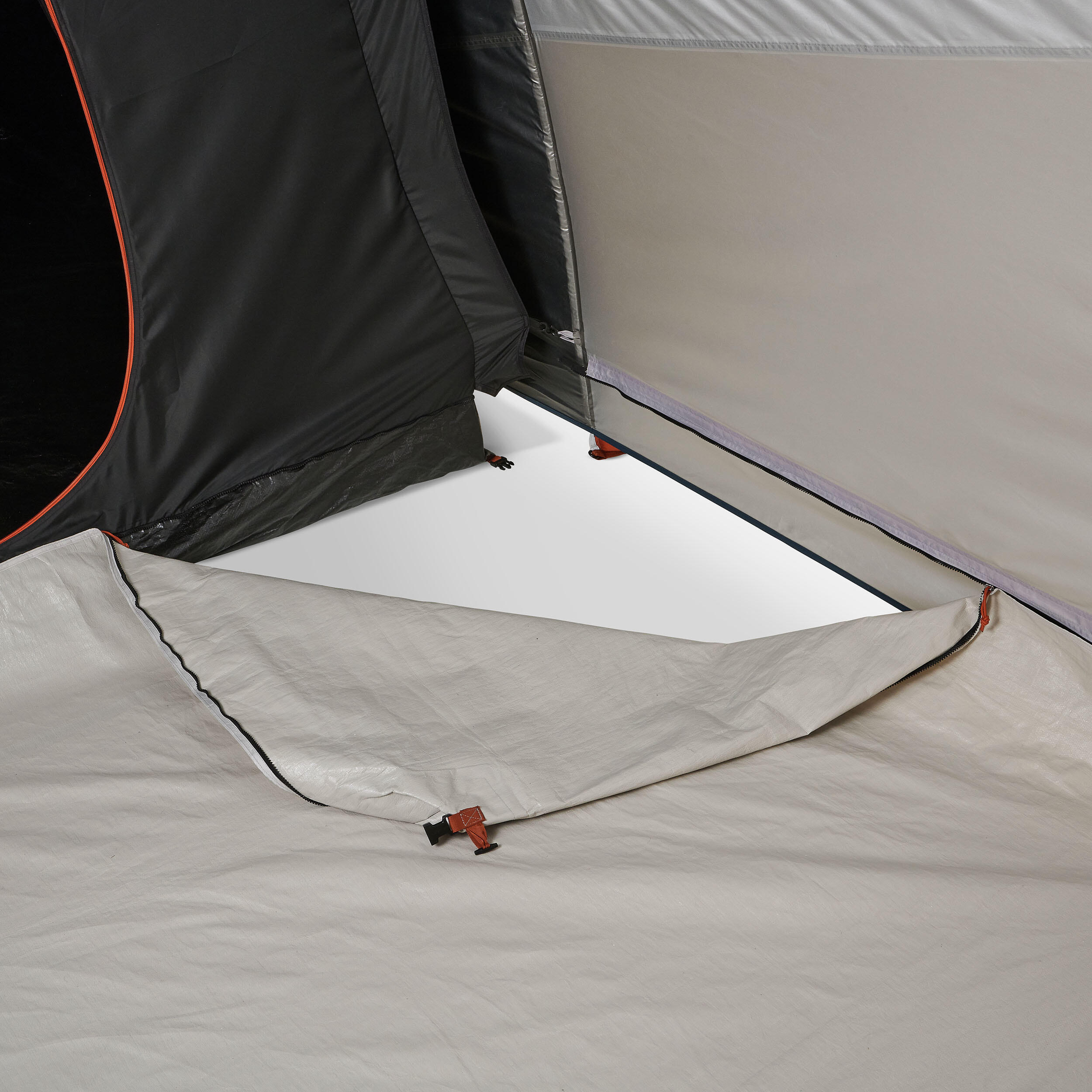 4-Man Inflatable Blackout Tent - Air Seconds 4.1 QUECHUA
