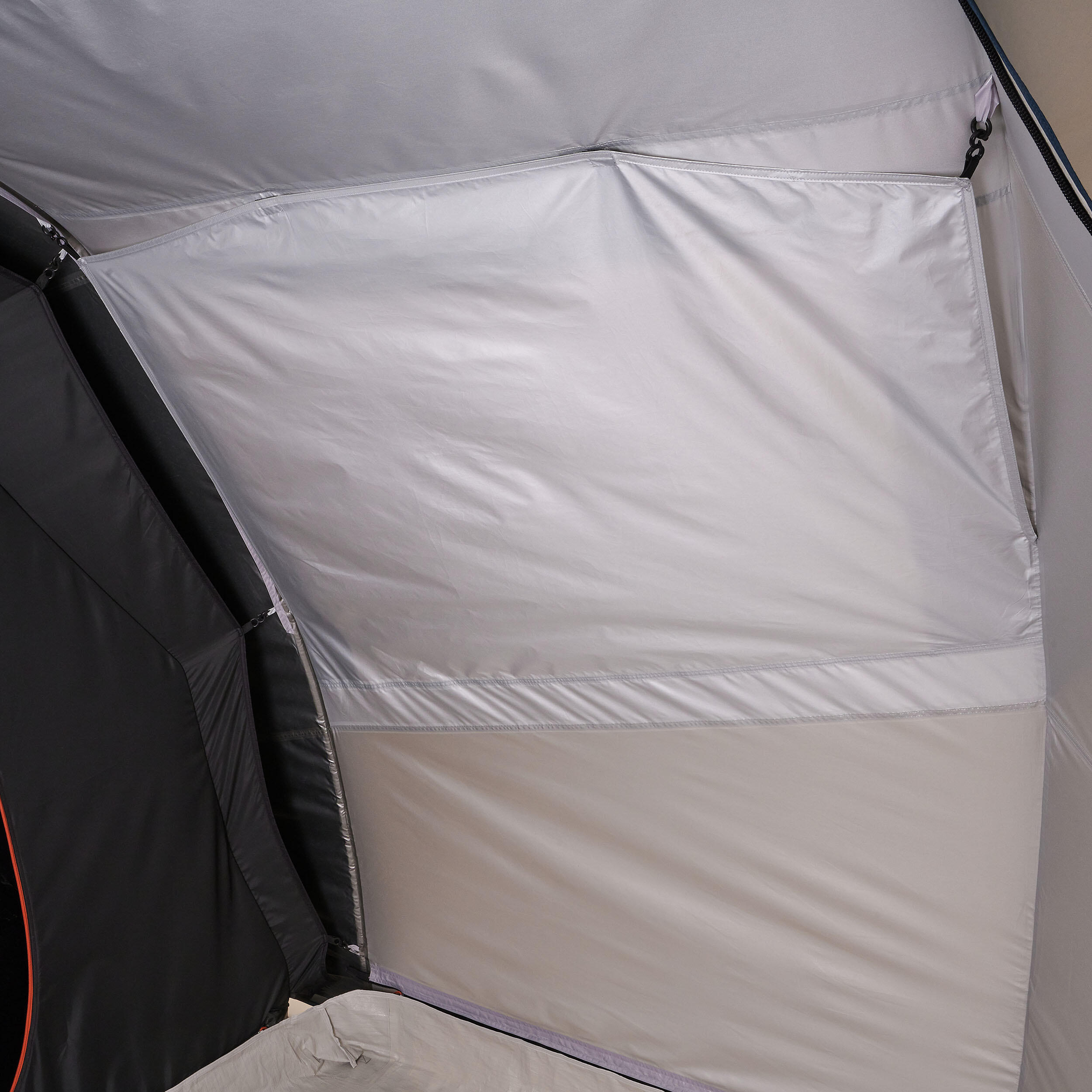 Inflatable 4-person camping tent, Air Seconds 4.1 Fresh & Black