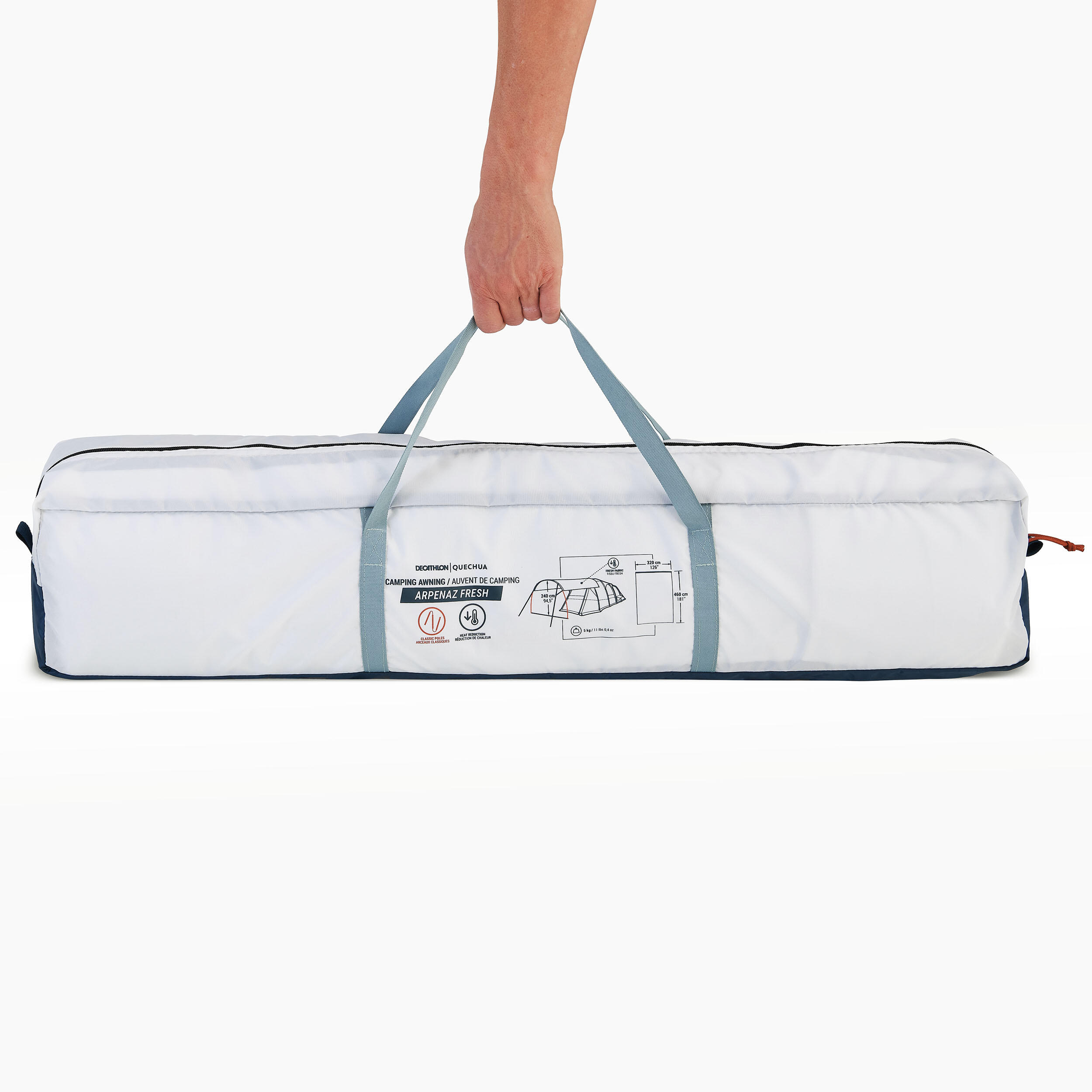 TENDA DA CAMPEGGIO - ARPENAZ FRESH - 6 POSTI LETTO