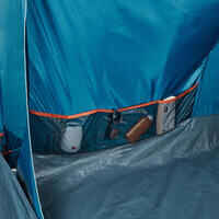 Camping tent with poles - Arpenaz 8.4 - 8 Person - 4 Bedrooms