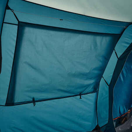 Camping tent with poles - Arpenaz 8.4 - 8 Person - 4 Bedrooms