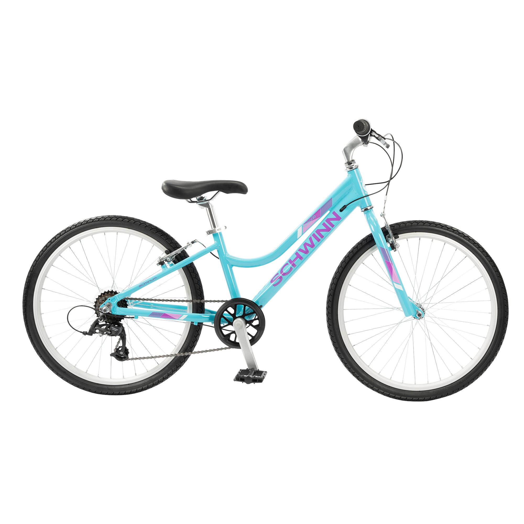 Decathlon UK Schwinn Fitness Schwinn 24" Episode Kids Hybrid Bike - Blue | FREE Click & Collect at Stores and Asda. 365 Days return available.