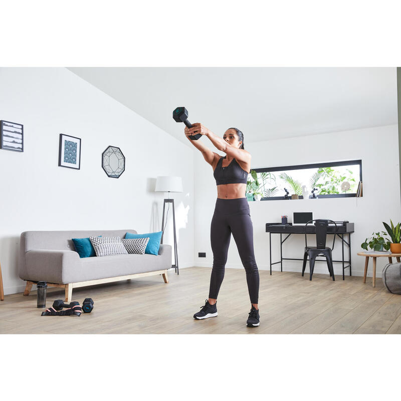 Kurzhantel Dumbbell 5 kg hexagonal 