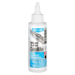 Lubricante base de cera para cadena de bicicleta Cerabike 130ml