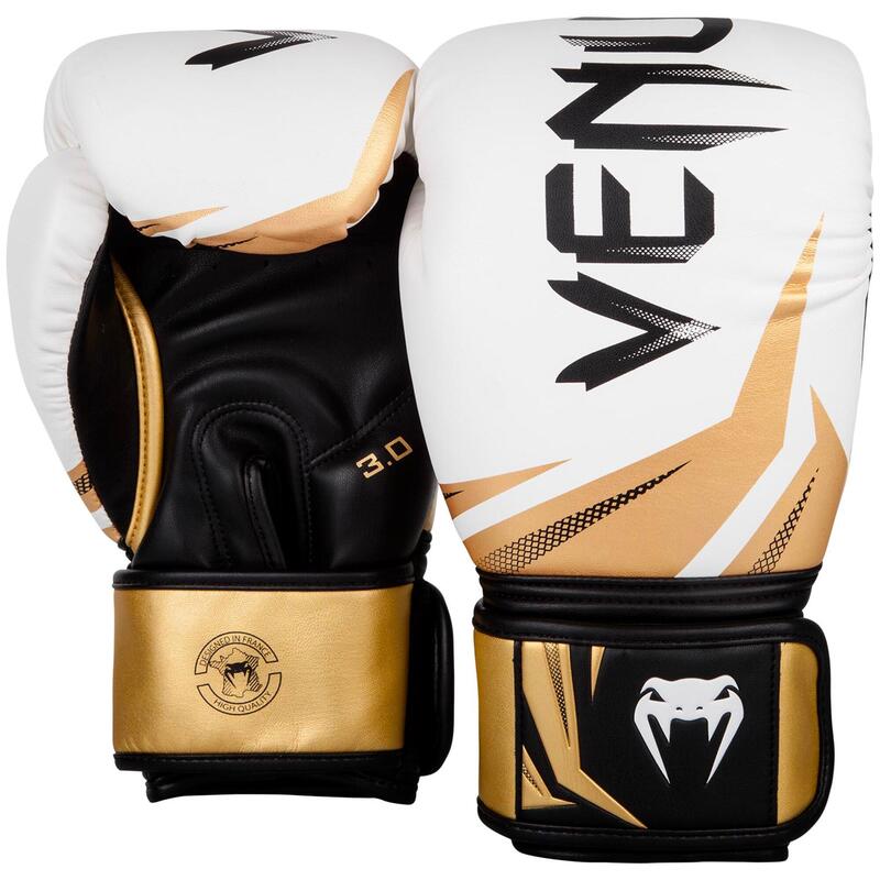 Boxerské rukavice Venum Challenger 3.0 bílo-zlaté