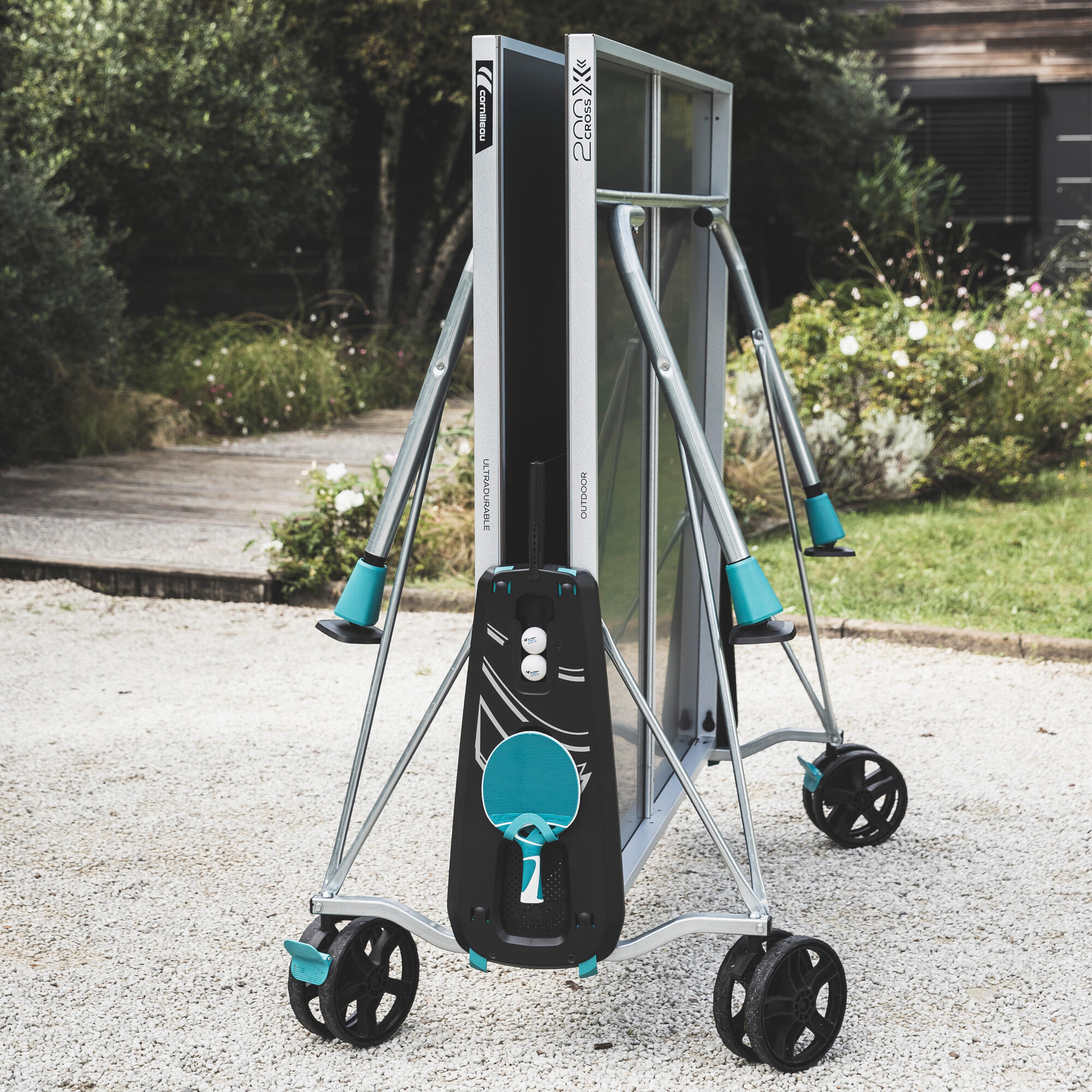 Stół do tenisa stołowego Cornilleau 200X outdoorowy 13/17