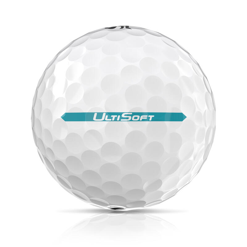 Balle de golf Ultisoft x12 Blanc
