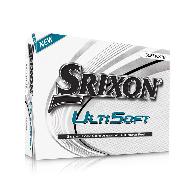 Balle de golf Ultisoft x12 Blanc