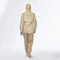 Women’s Anti-UV Desert Trekking Trousers DESERT 900  Beige