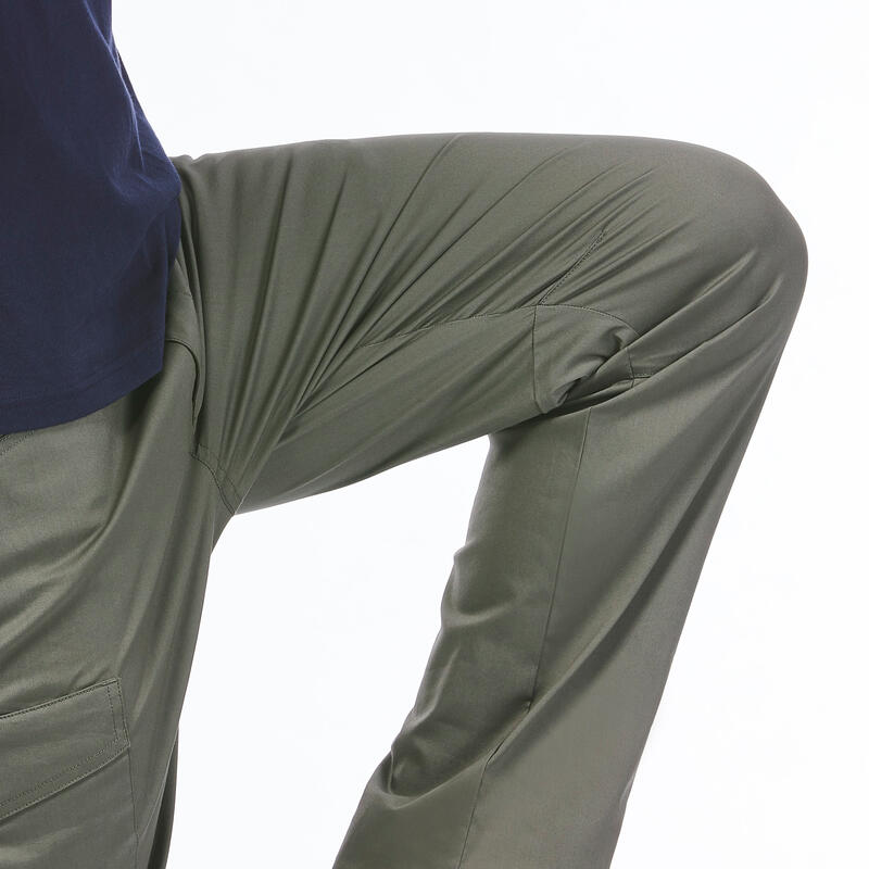 Pantaloni trekking uomo NH100 grigio scuro