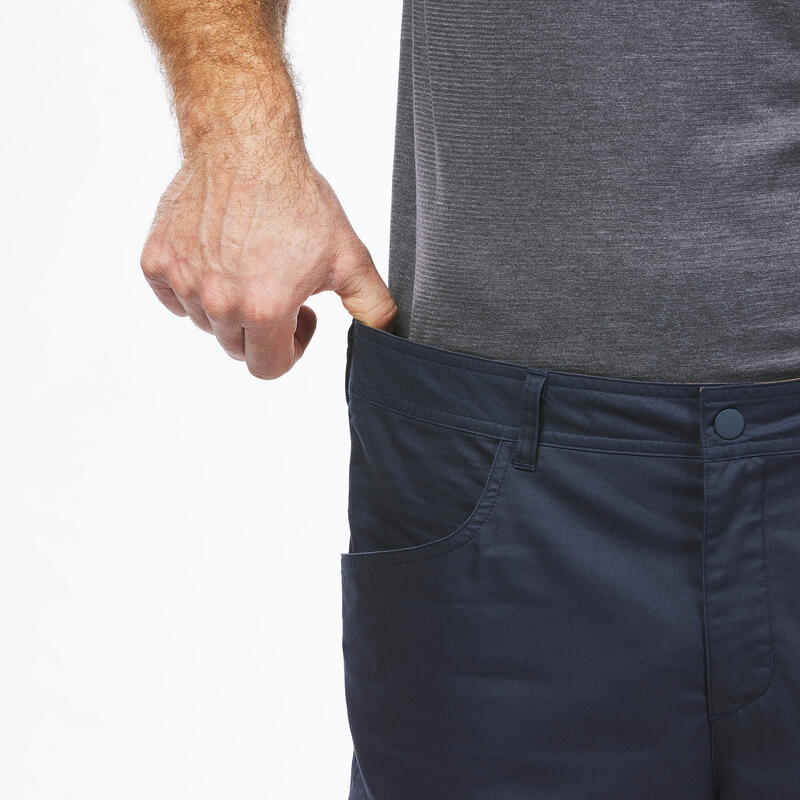 Pantalon Regular Drumeție NH500 Albastru Bărbați