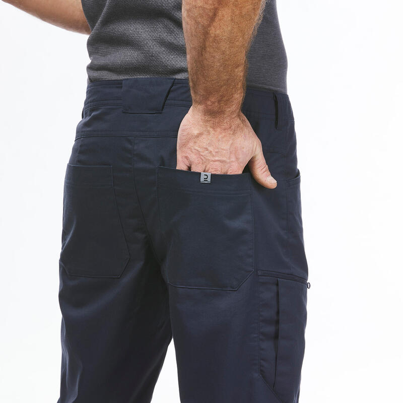 Pantalon Regular Drumeție NH500 Albastru Bărbați