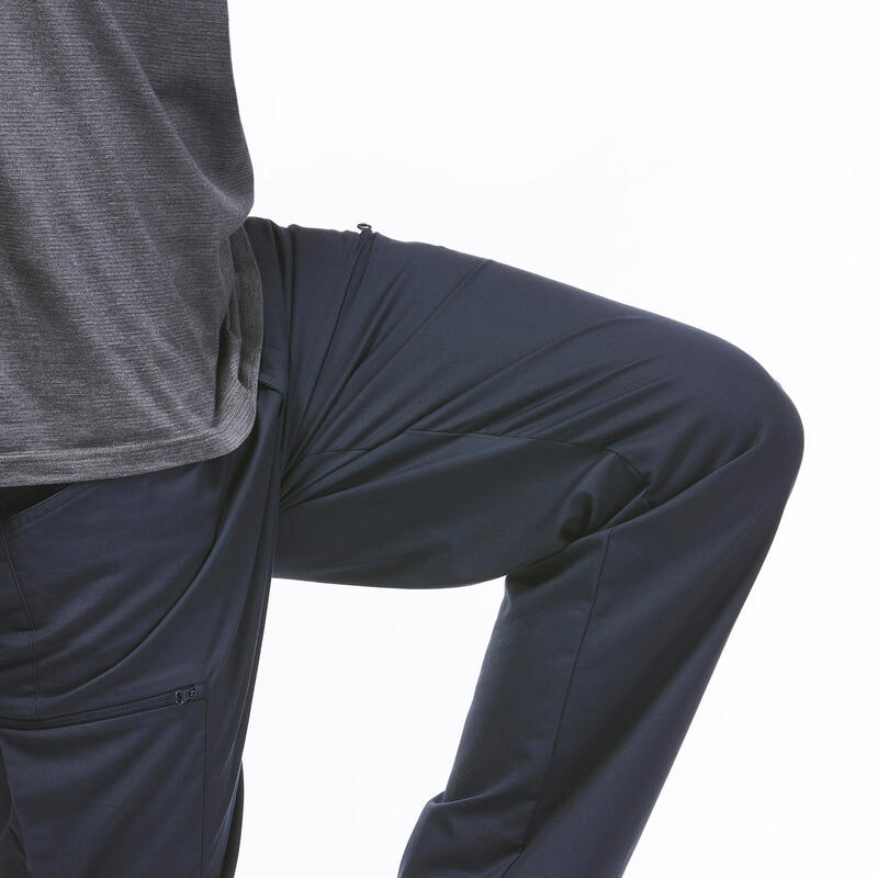 Pantalon Regular Drumeție NH500 Albastru Bărbați