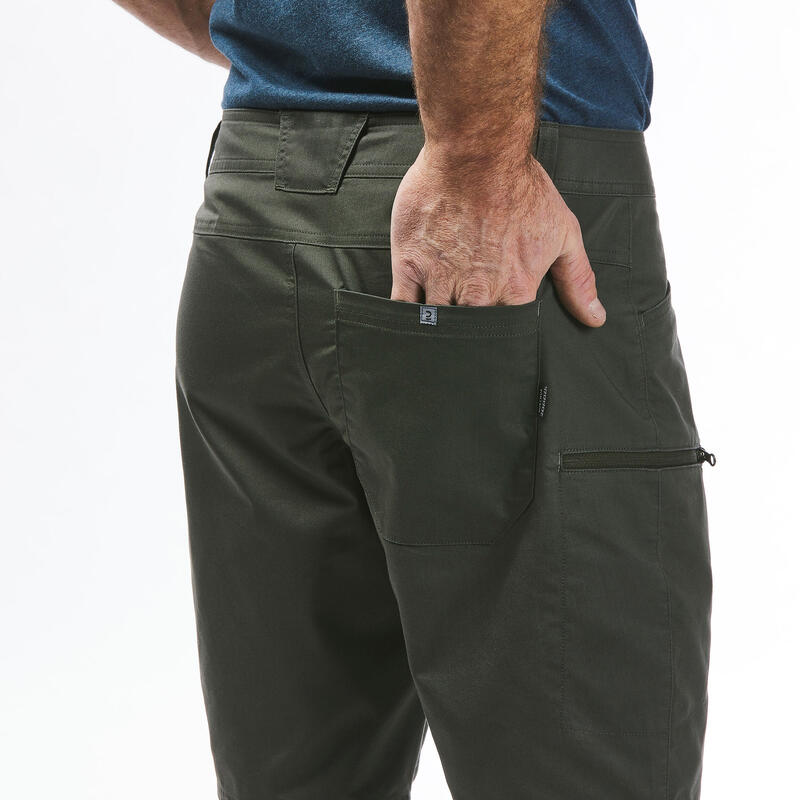 Pantalon scurt Regular Drumeție în natură NH500 Bărbați