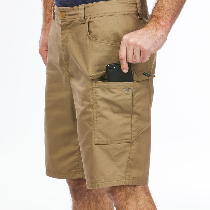 Wandershorts Herren - NH550 braun 