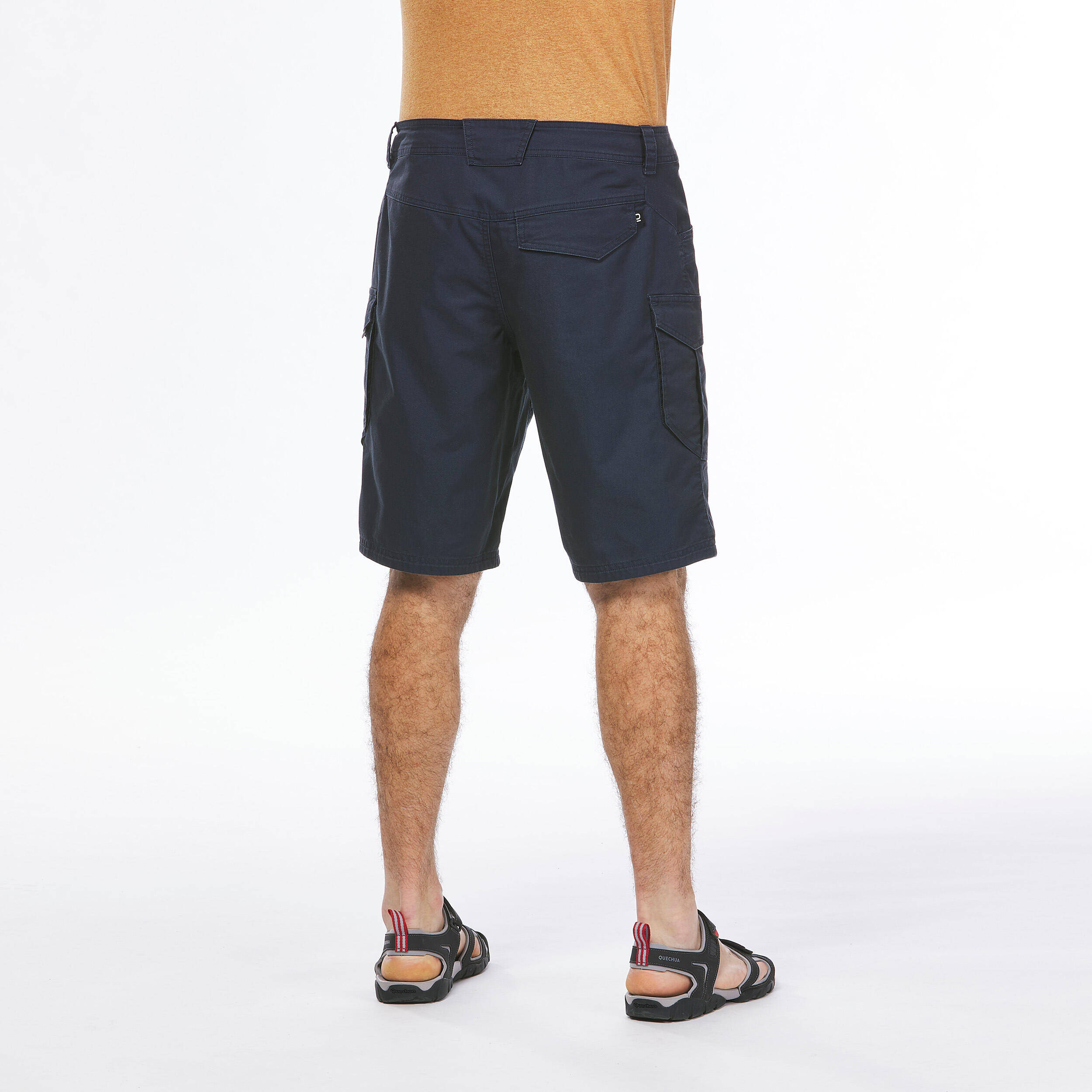 Men Durable Cargo Shorts Blue - NH550 -  3