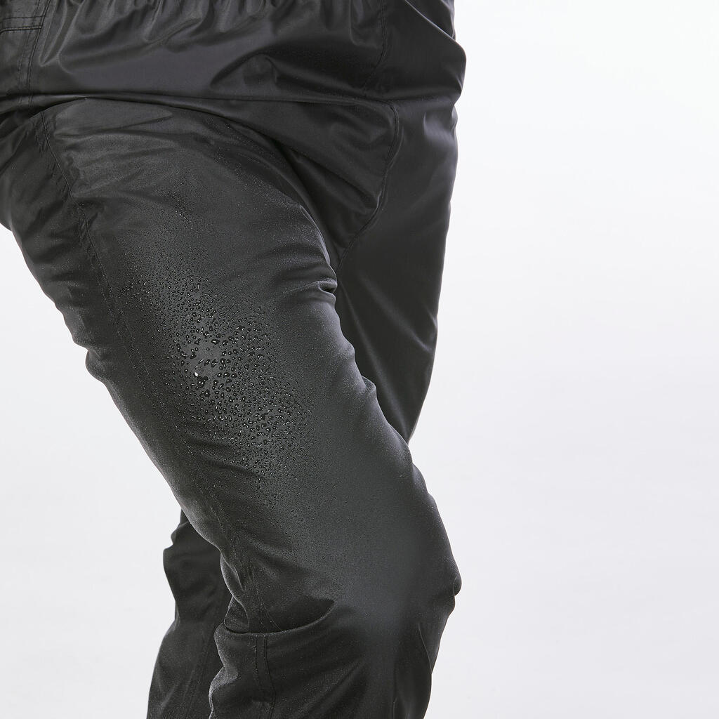 Pánske nepremokavé vrchné nohavice proti dažďu NH500 Imper