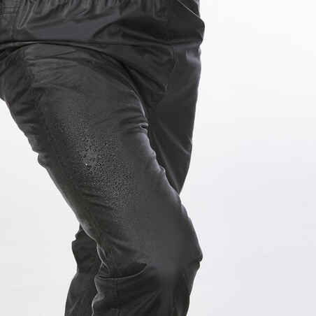 NH500 Protect men’s country walking waterproof over-trousers - black