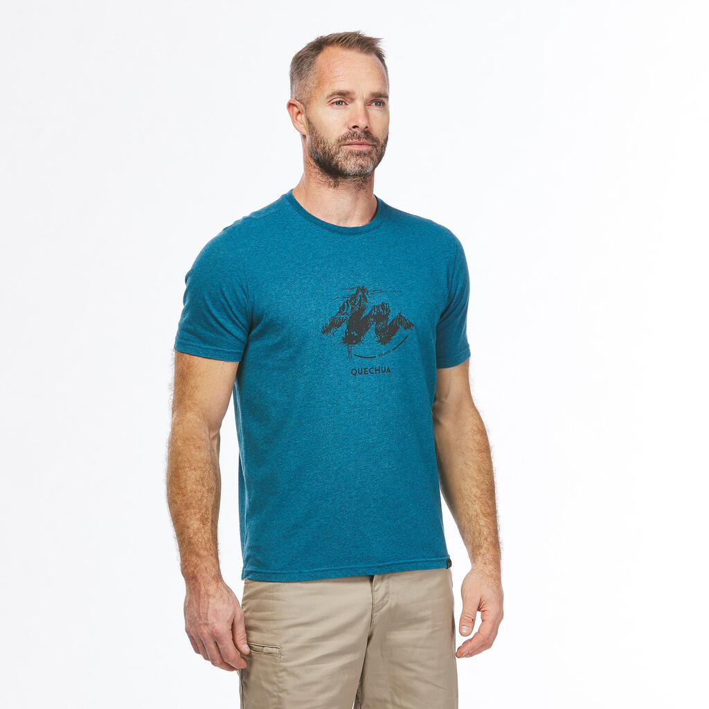 Wander-T-Shirt Naturwandern NH100 Herren 