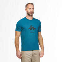 חולצת טיולים לגברים NH500 - כחול