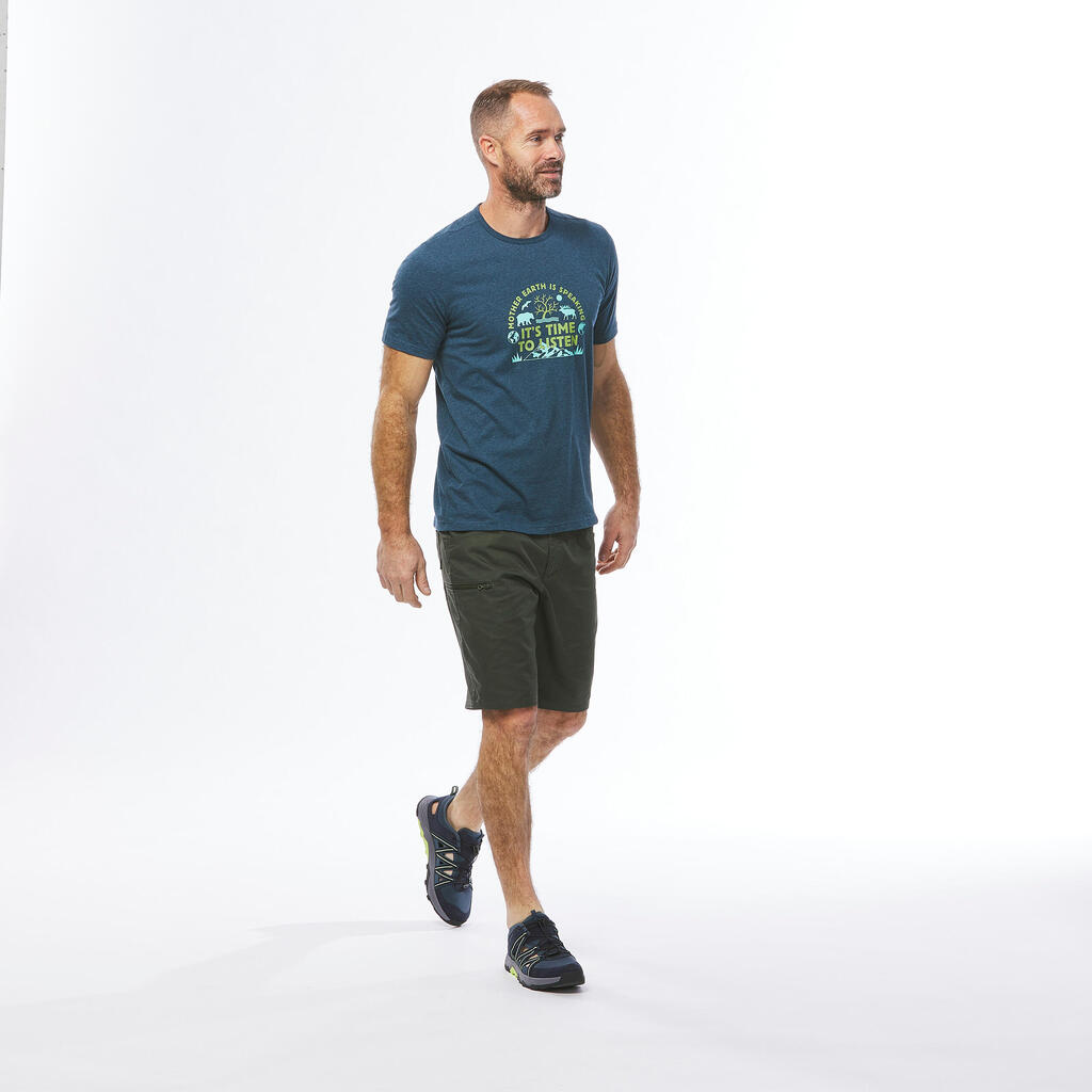 Wander-T-Shirt Naturwandern NH100 Herren 