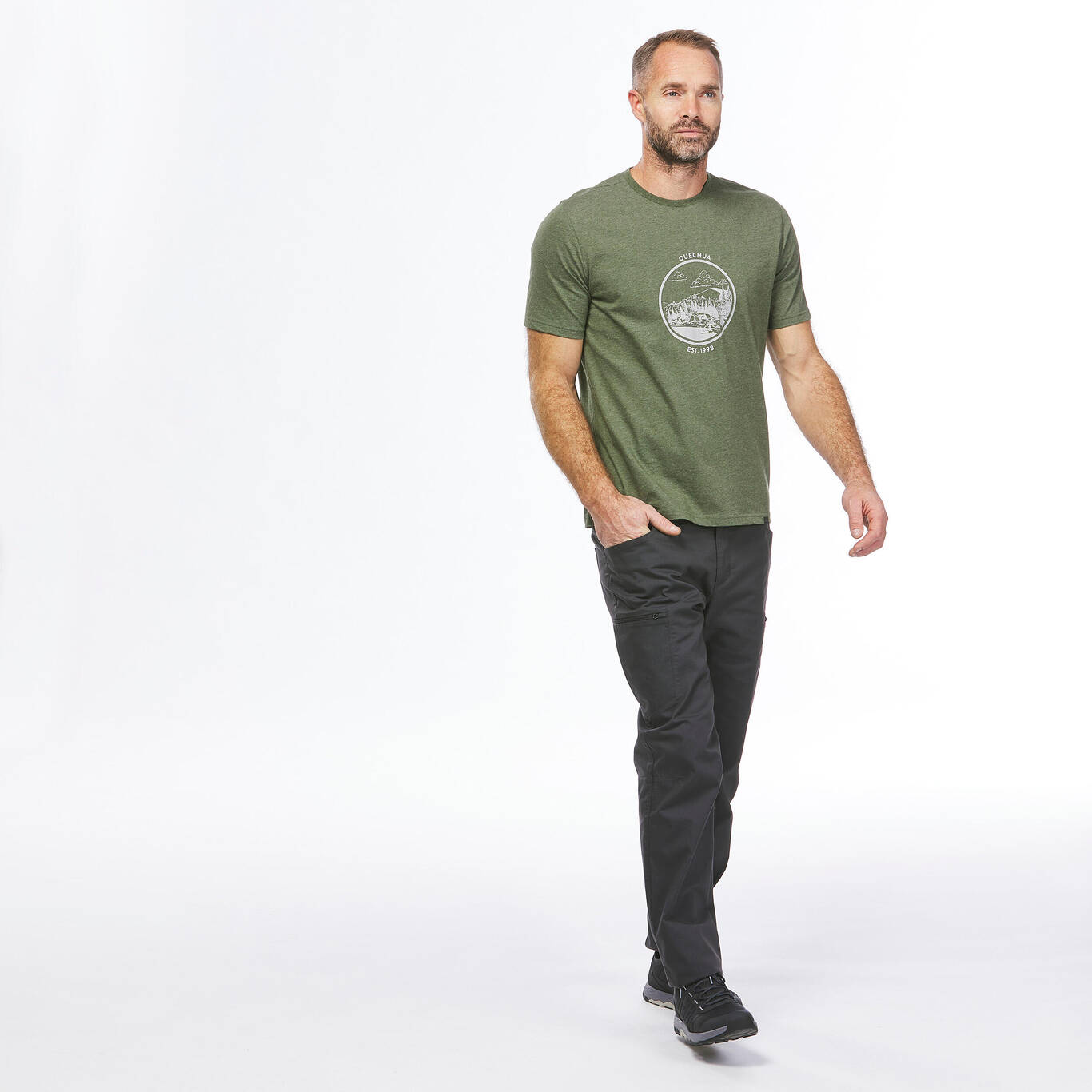 Men's Hiking T-shirt NH100