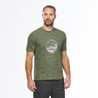 Men Hiking T-shirt NH100 Khaki