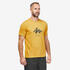 Men Hiking Breathable T-shirt - NH100 Ochre