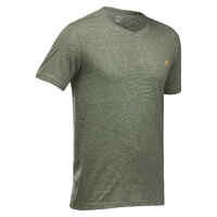 Camiseta de montaña y trekking manga corta Hombre Quechua NH500 Fresh