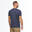 T-shirt montagna uomo NH550 FRESH azzurra