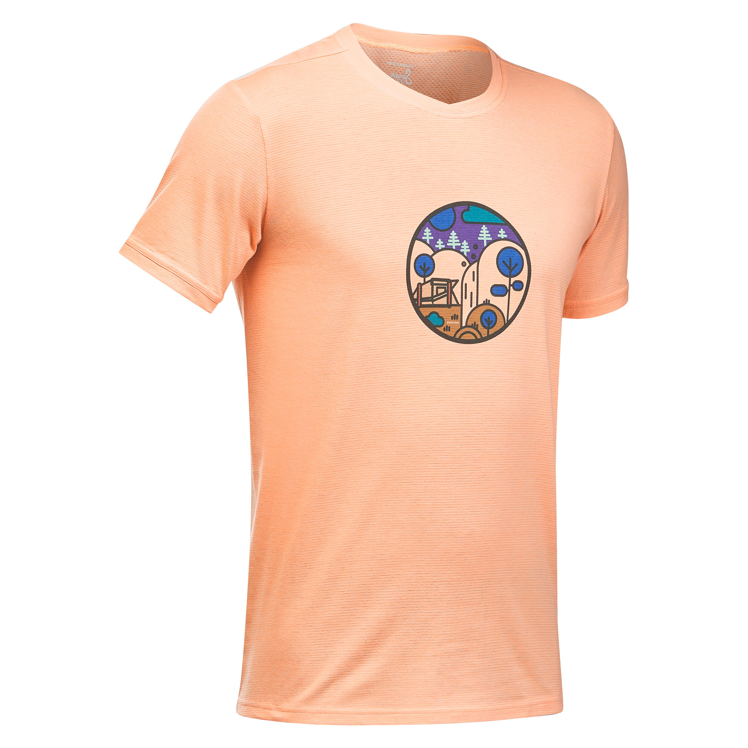 Men's Hiking T-shirt - NH550 Fresh 6/6