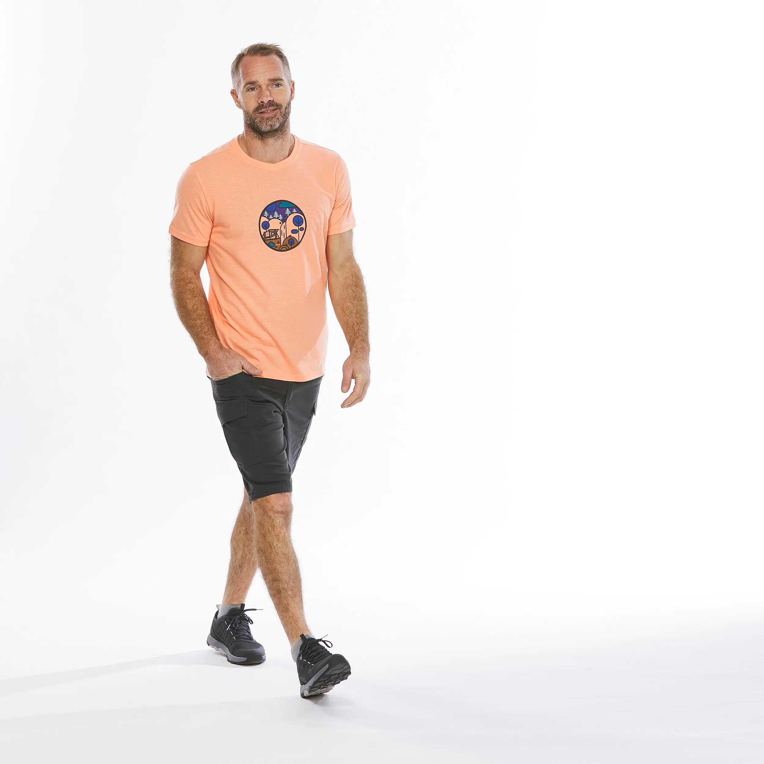 Men's Hiking T-shirt - NH550 Fresh 5/6