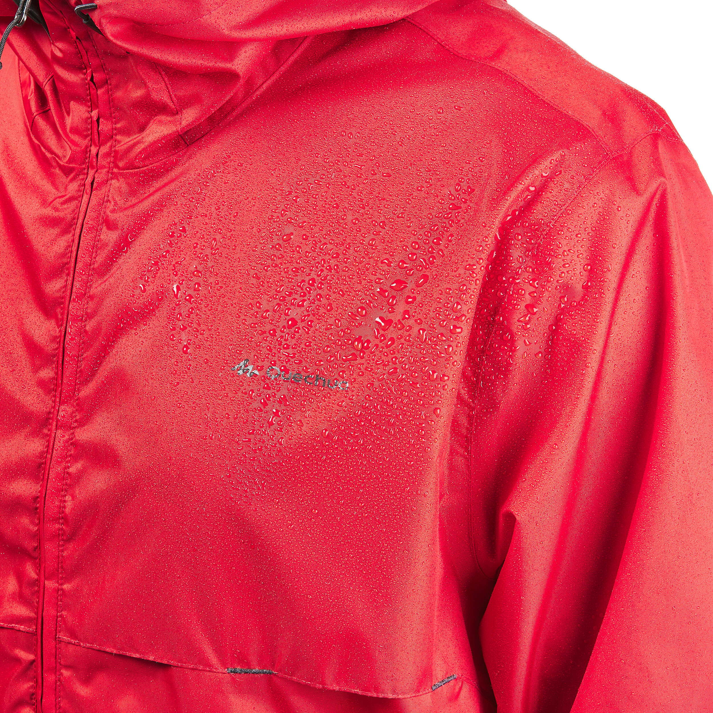 Men's Windproof and Water-repellent Hiking Jacket - Raincut Full Zip 3/9