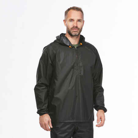 Men's Windproof and Water-repellent Hiking Jacket - Raincut 1/2 Zip