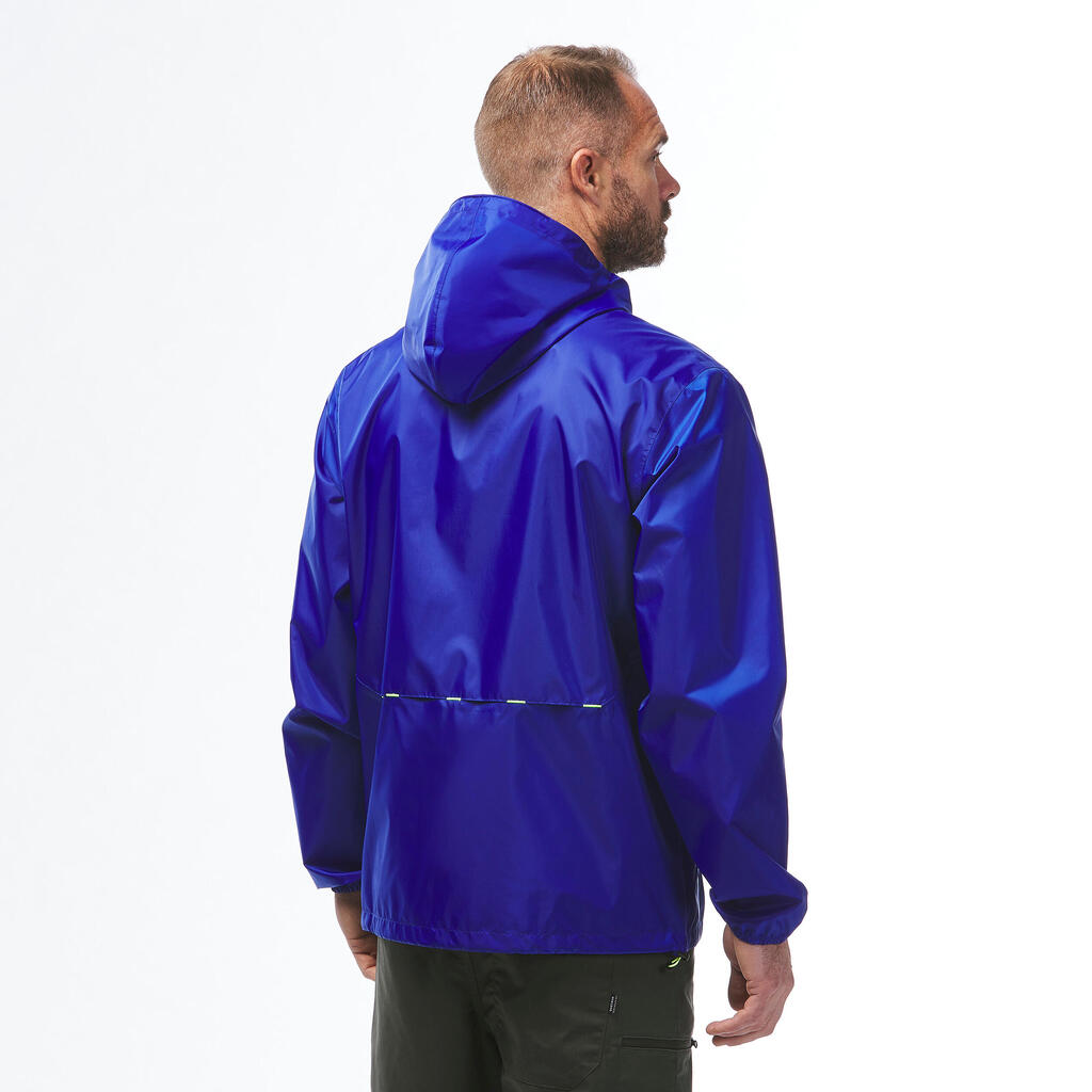 Men's Windproof and Water-repellent Hiking Jacket - Raincut Full Zip