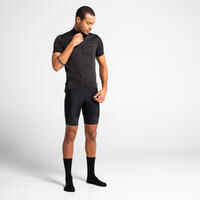 Men's Road Cycling Bib Shorts RC500 - Black