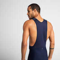 Men's Cycling Bib Shorts RC100 - Navy