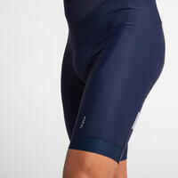 Men's Cycling Bib Shorts RC100 - Navy