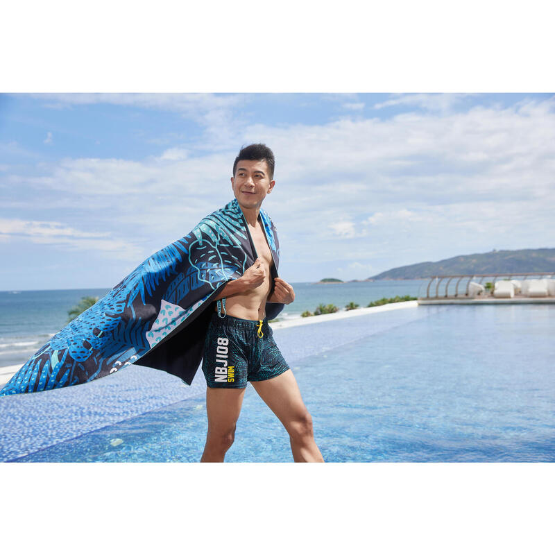 Microfibre Swimming Towel Size XL 110 x 175 cm - Print